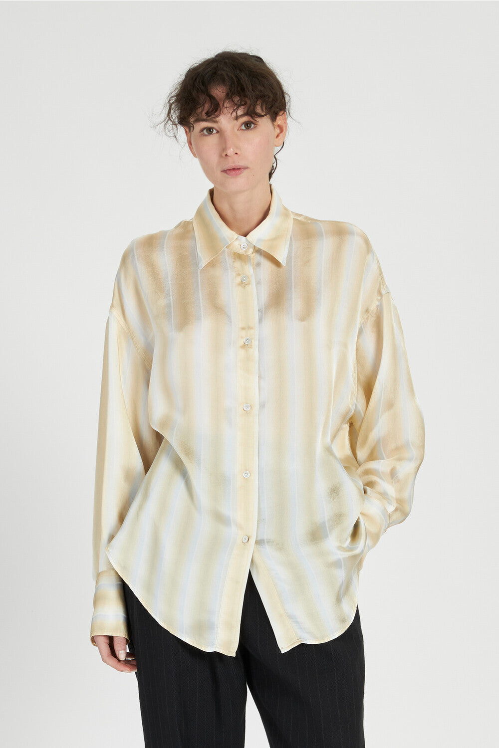 Camicia Bernarda Fumè W