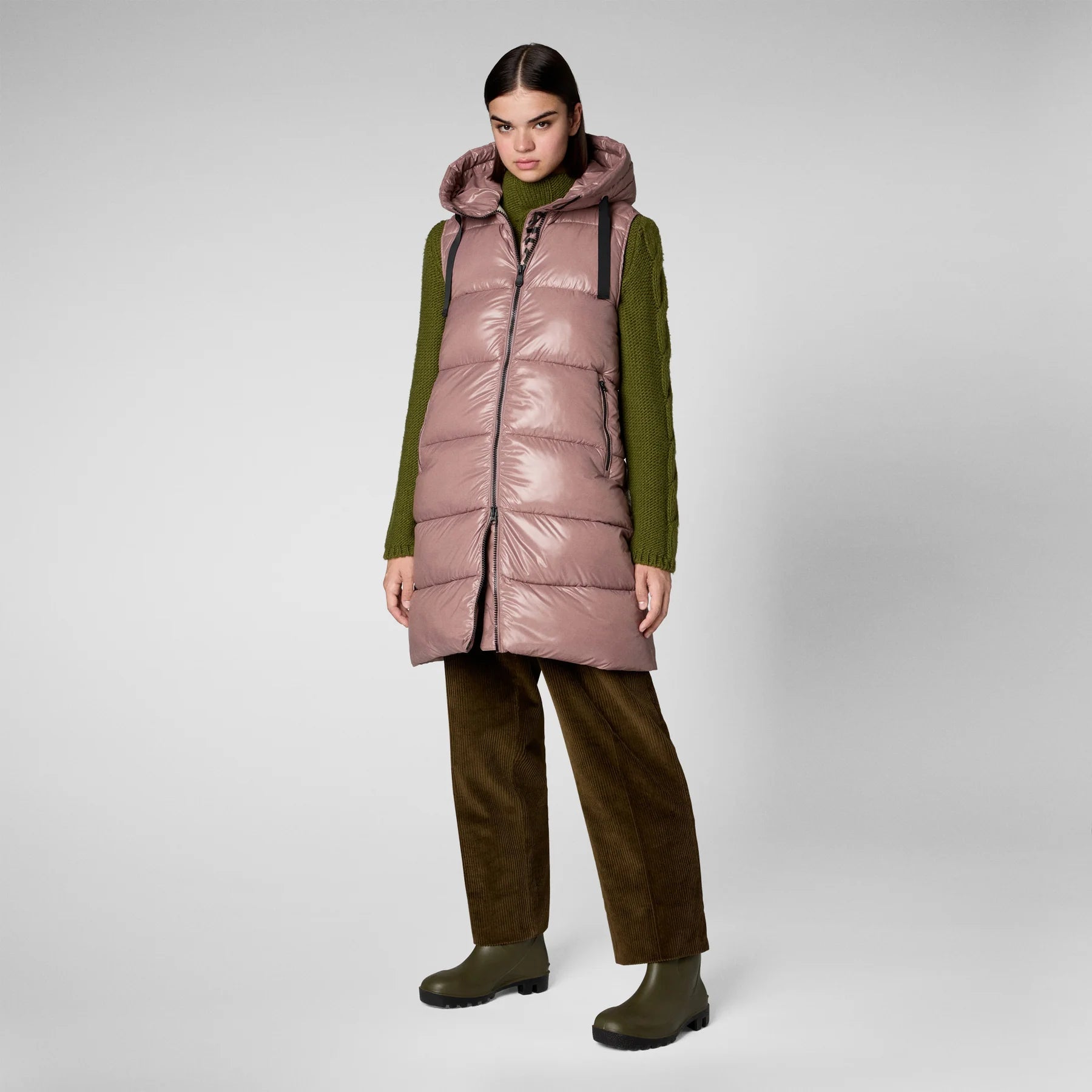 Iria Long Vest W