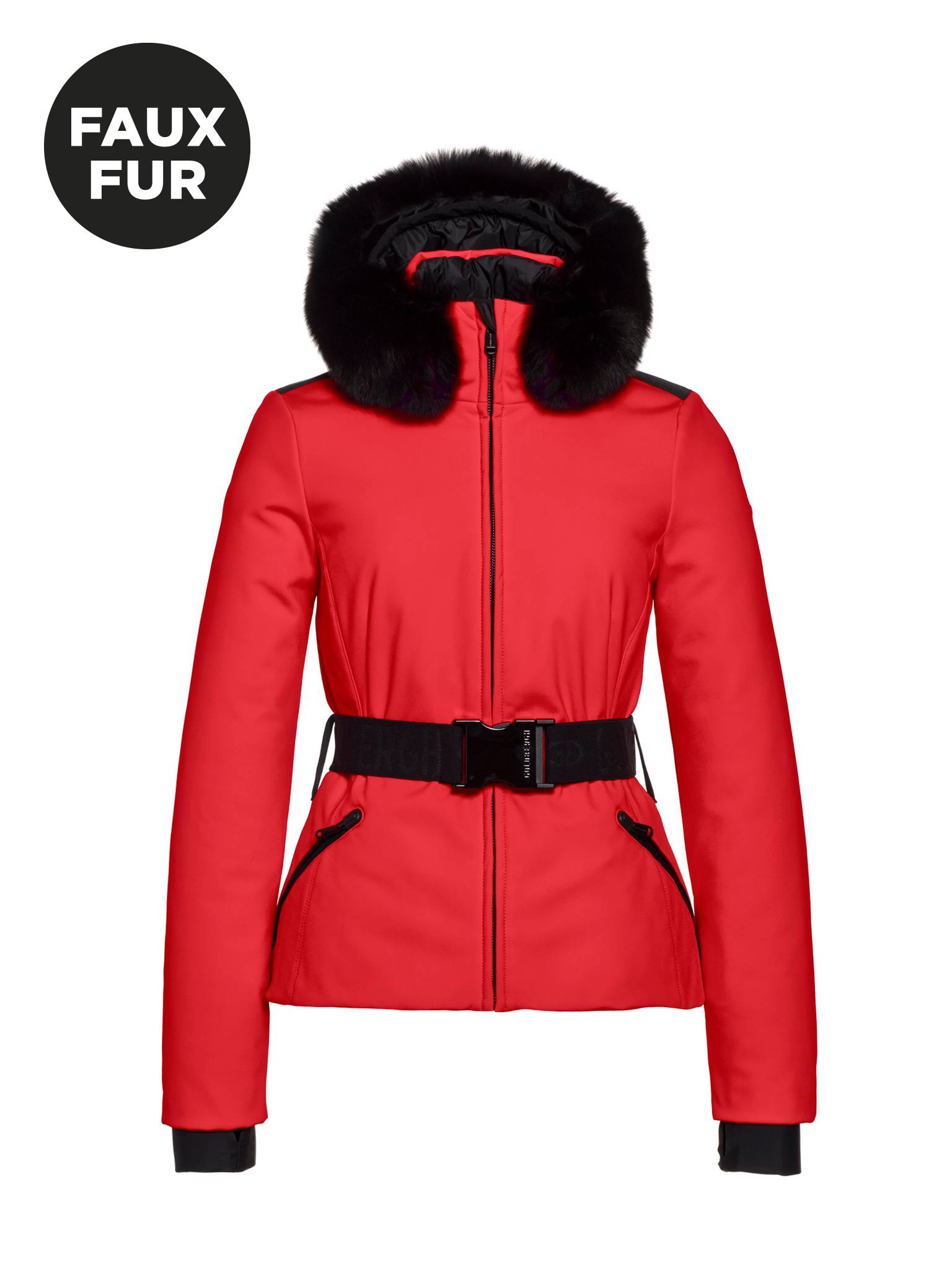 Hida Ski Jacket Faux Border W