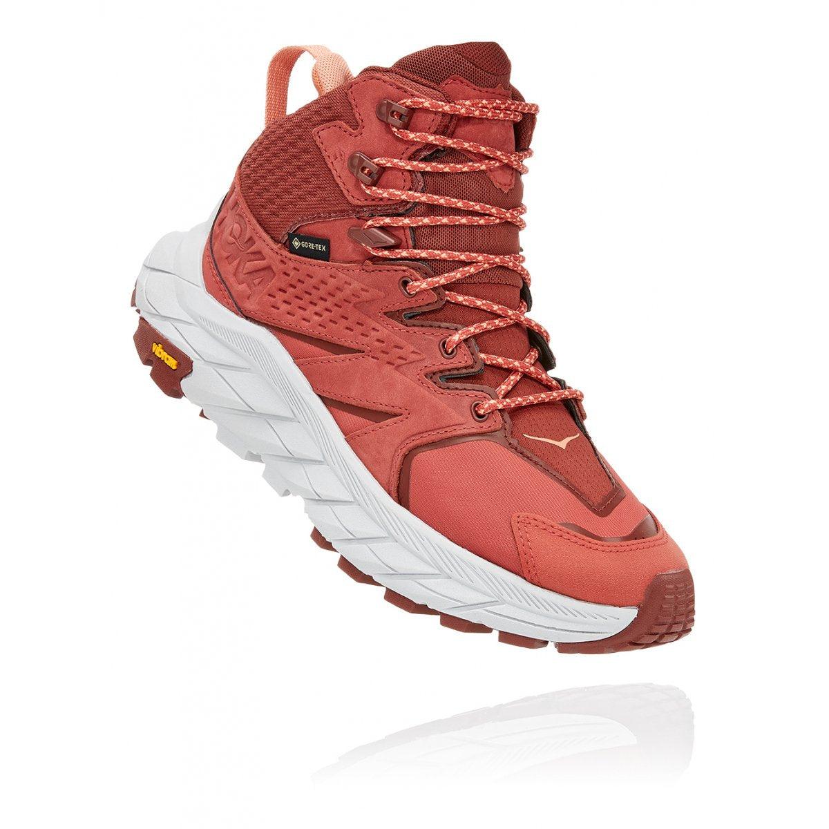 hot sauce/cherry mahogany Women's Hoka Anacapa Mid GTX Woman | BOTËGHES LAGAZOI