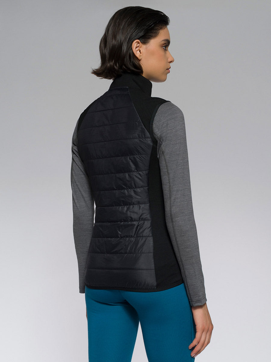 Iris Quilted Vest W