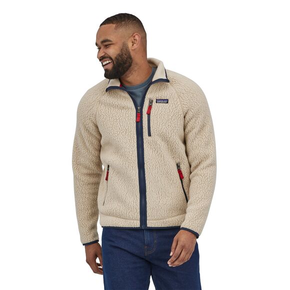 Retro Pile Jacket Men | BOTËGHES LAGAZOI