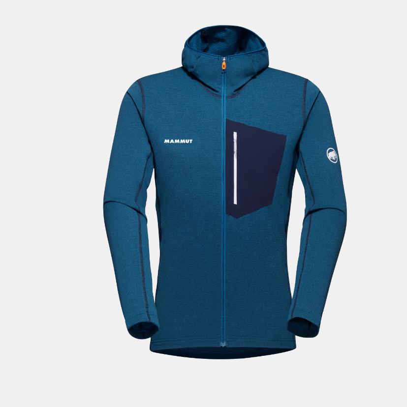 deep ice/marine Aenergy Light ML Hooded Jkt M