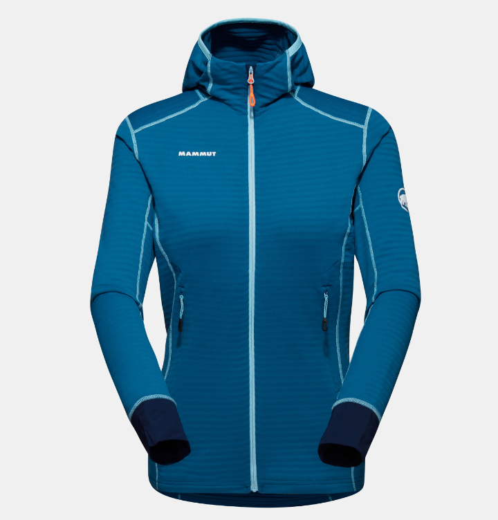 deep ice/cool blue Taiss Light ML Hooded Jacket W