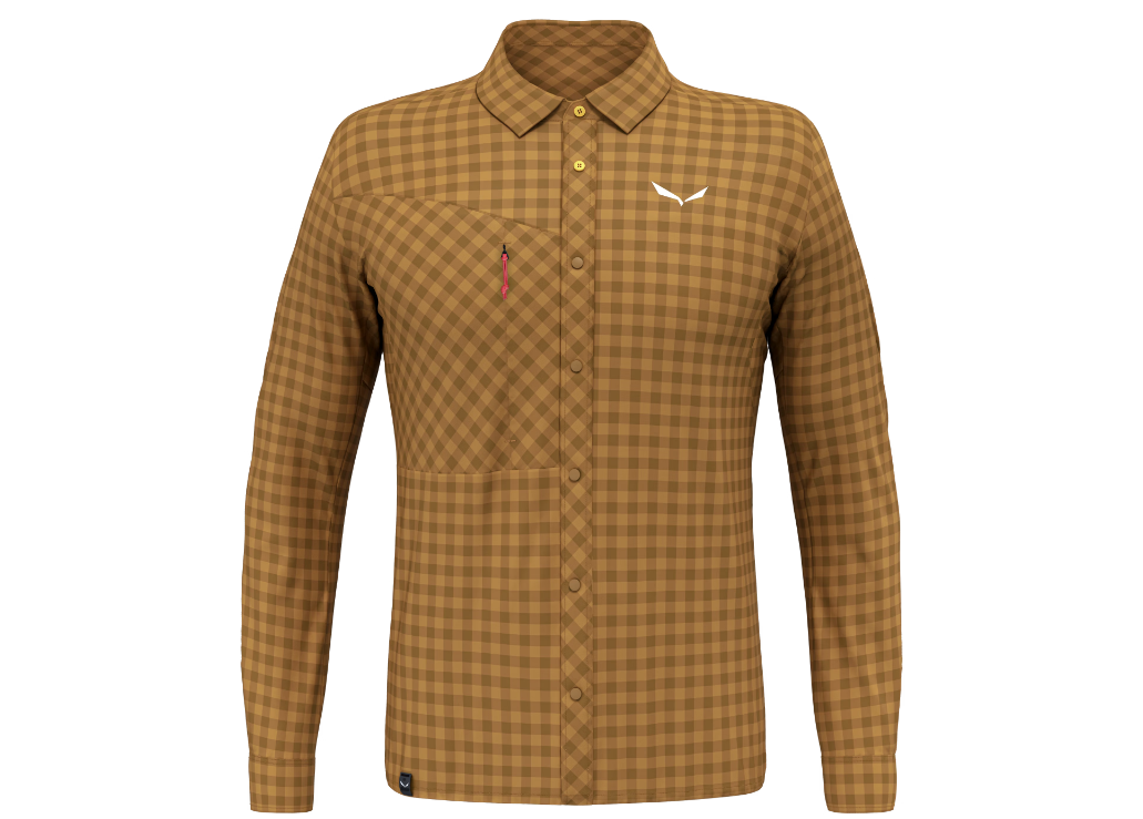 golden brown Puez Dry L/S Shirt M
