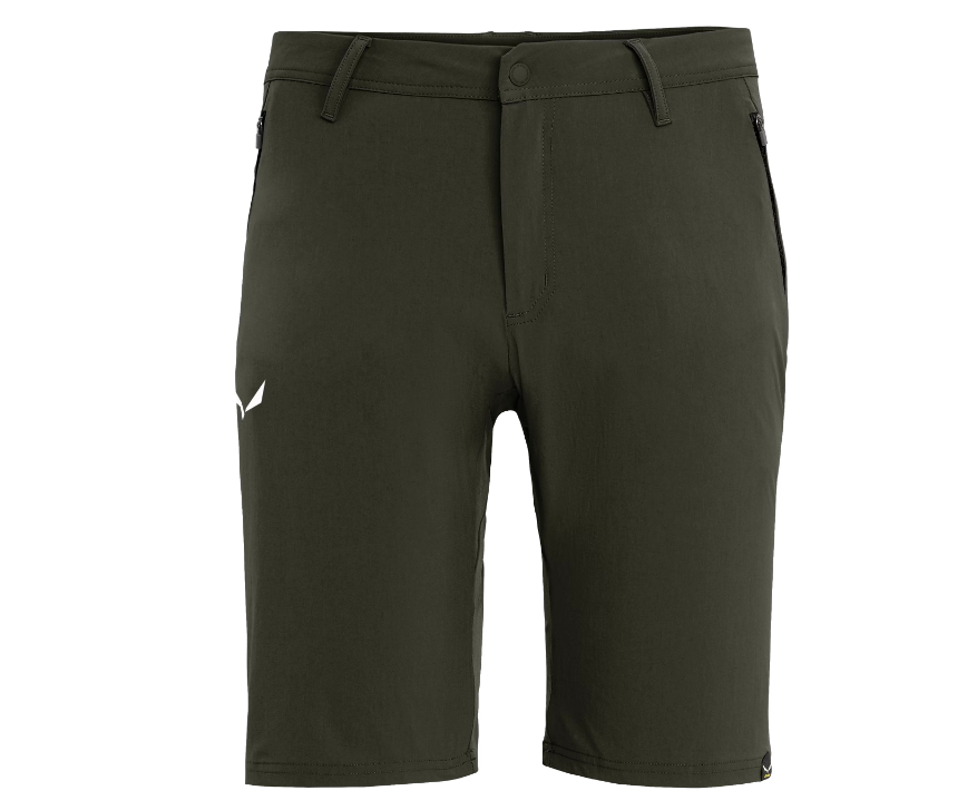 dark olive Talveno Durastretch Shorts M