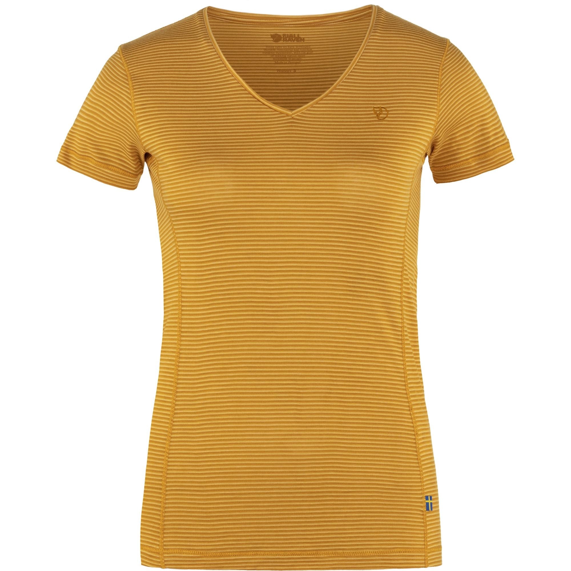 mustard yellow Abisko Cool T-Shirt W