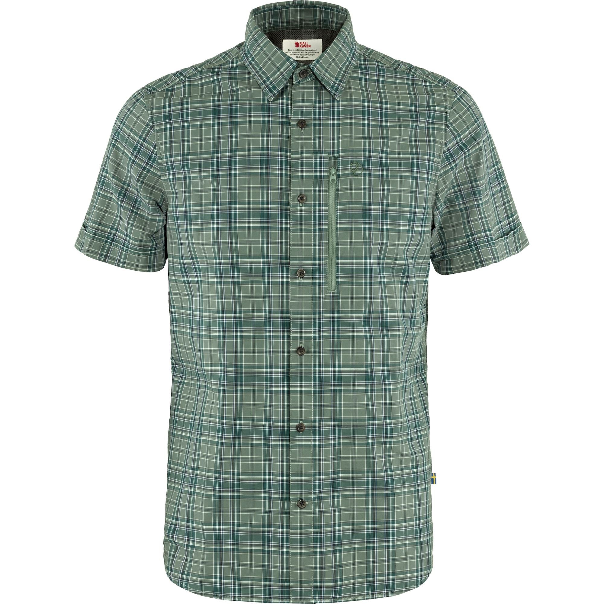 artic green/patina grren Abisko Hike Shirt SS M