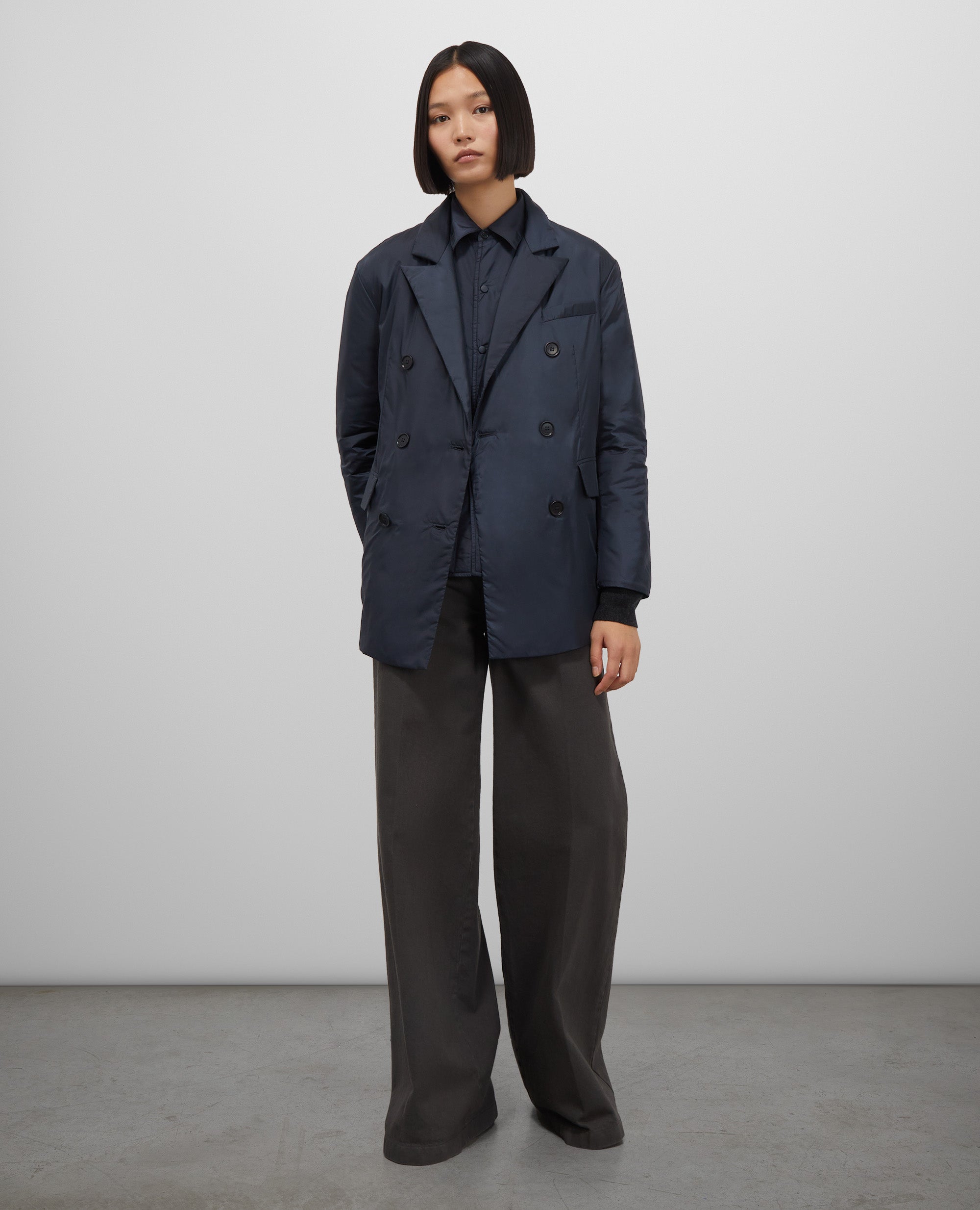 Soft Padded Nylon Jacket W