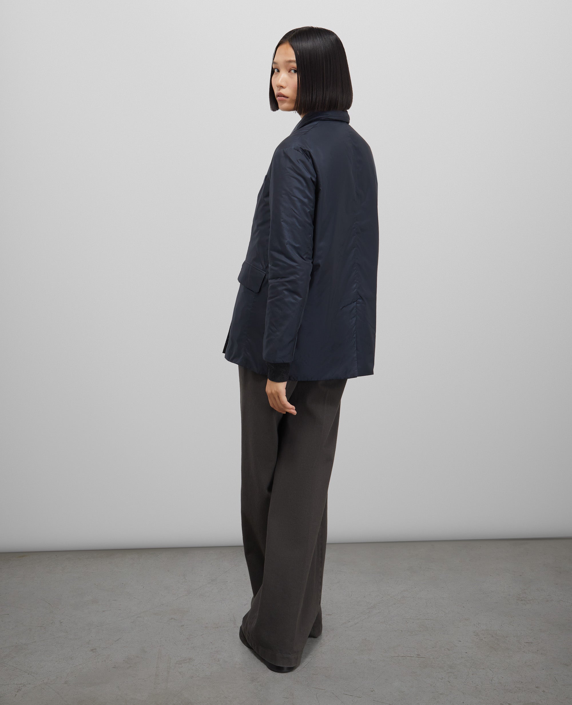 Soft Padded Nylon Jacket W