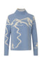 Chatel Sweater With Ski Track Motif W