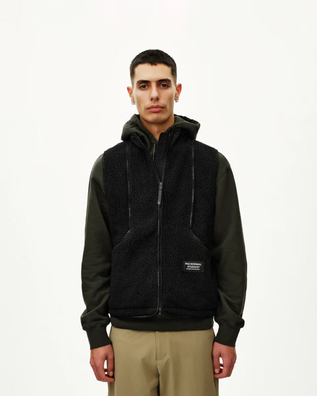 Off-Race Pile Fleece Vest Man