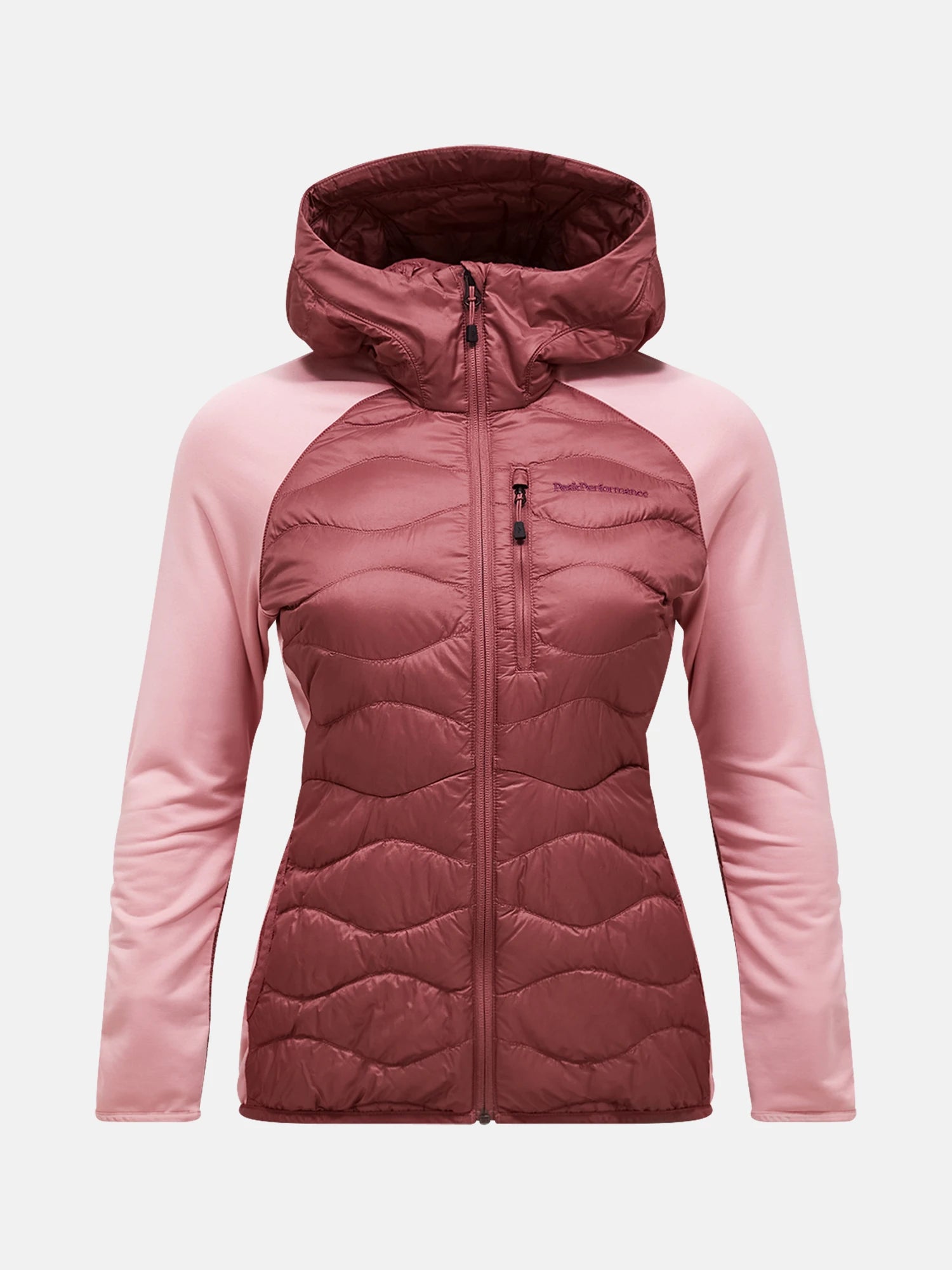 Helium Down Hybrid Hood Wmn