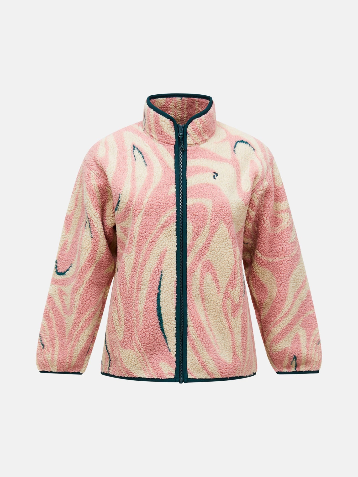 Graphic Pile Jacket Wmn