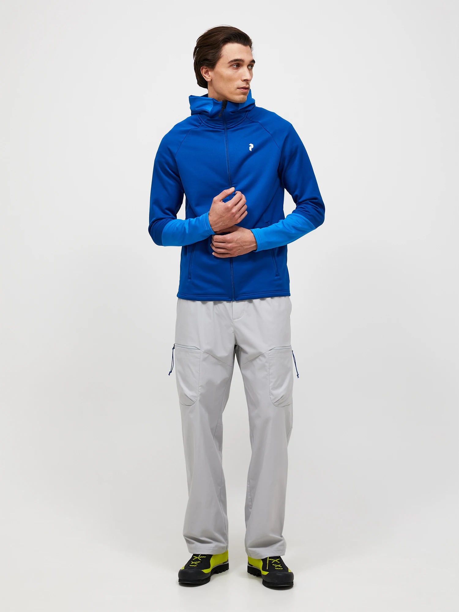 Rider Essentials Midlayer Zip Hood Man