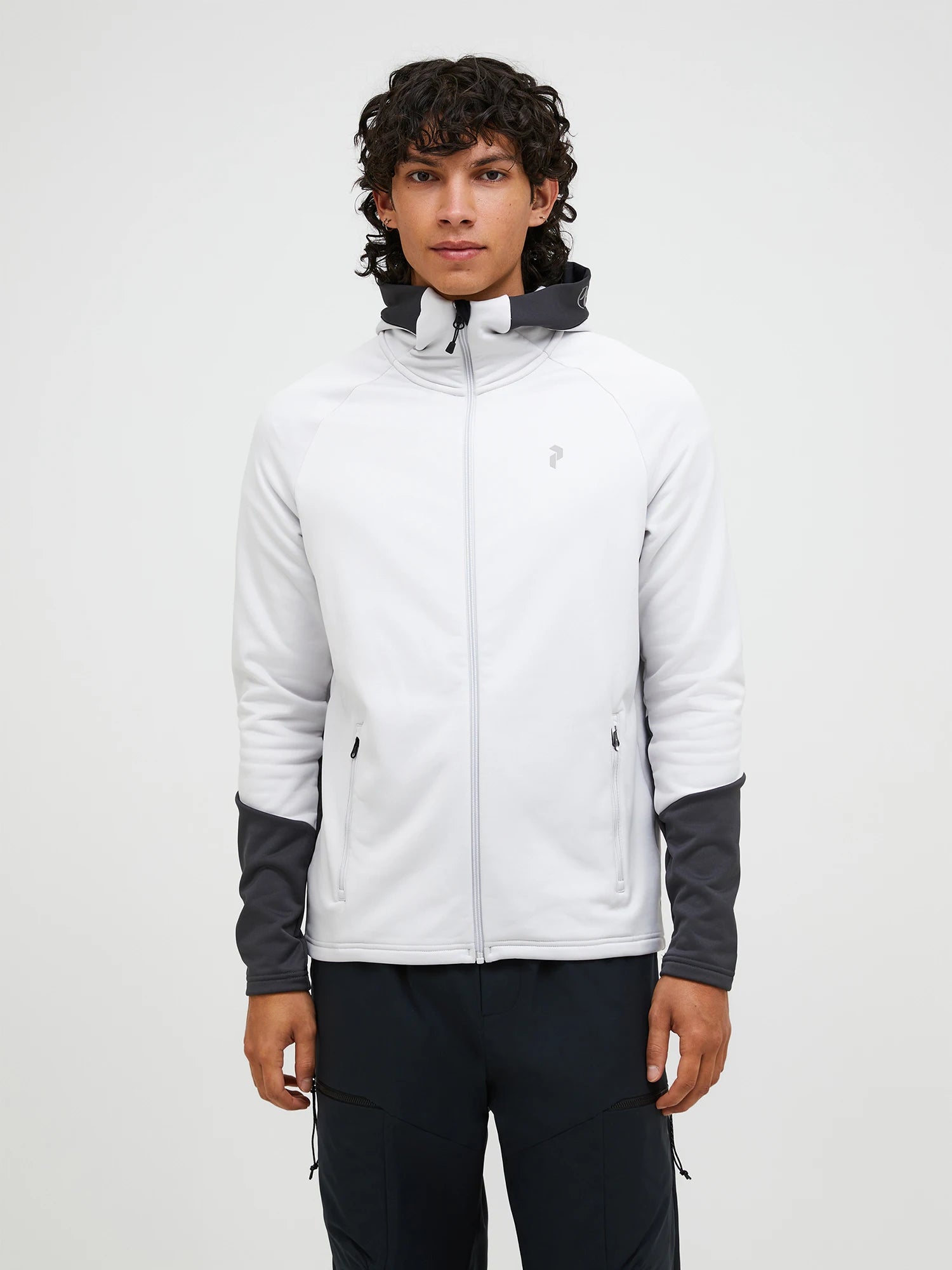 Rider Essentials Midlayer Zip Hood Man