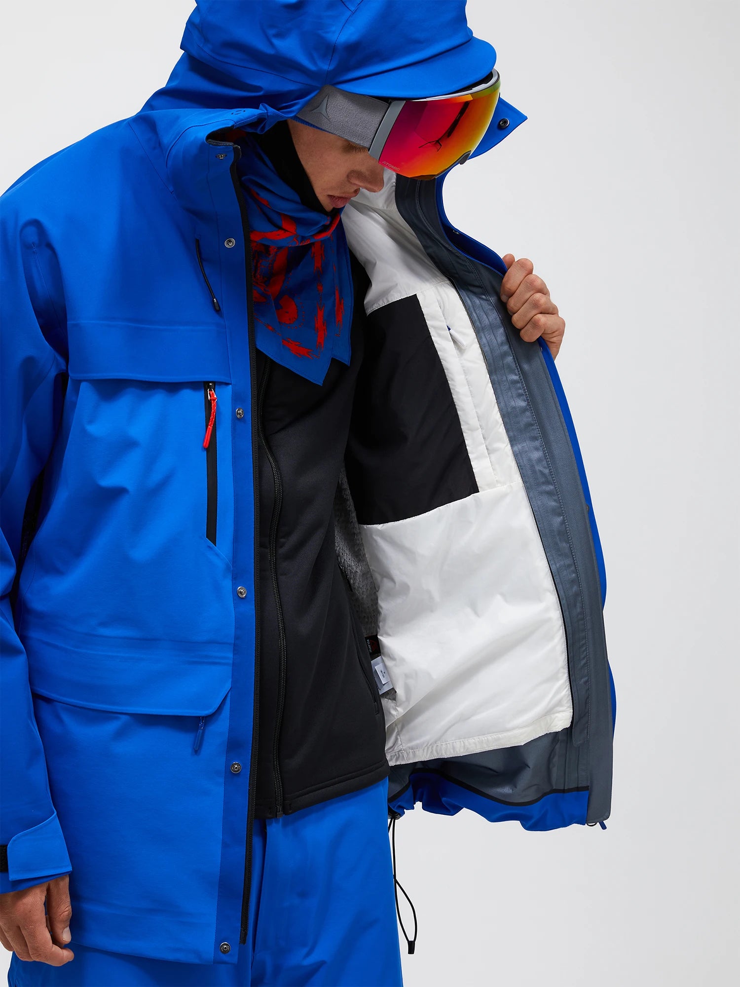 40Y R&D Long Gore-Tex 3L C-Knit Shell Jacket Man