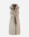 Coat Long Soft Faux Fur Sleeveless W