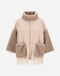 Wool Cashmere Melange Poncho Wmn