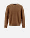 Sweater In Plain Alpaca Wool M