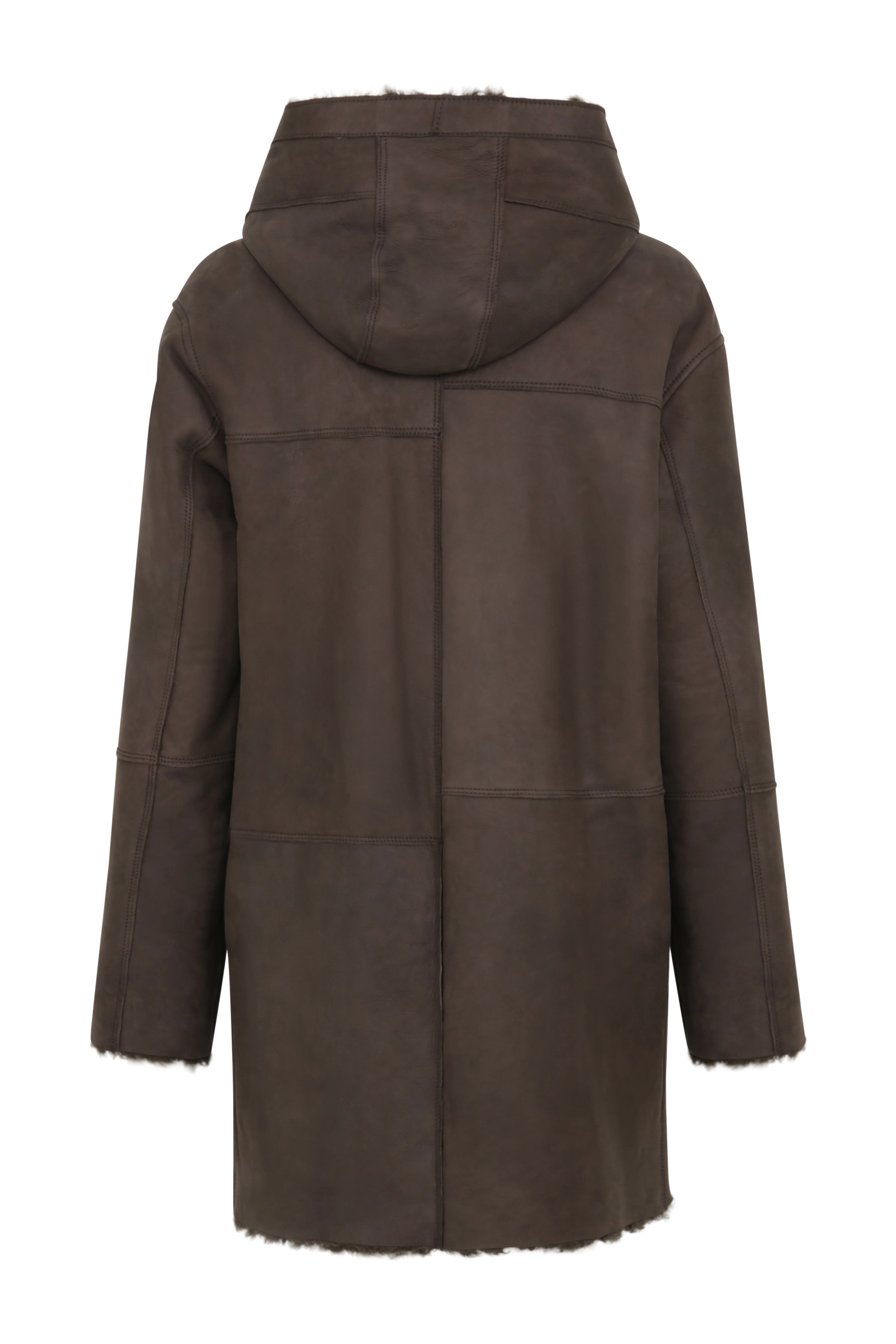 Olivera Lambskin Coat Wmn