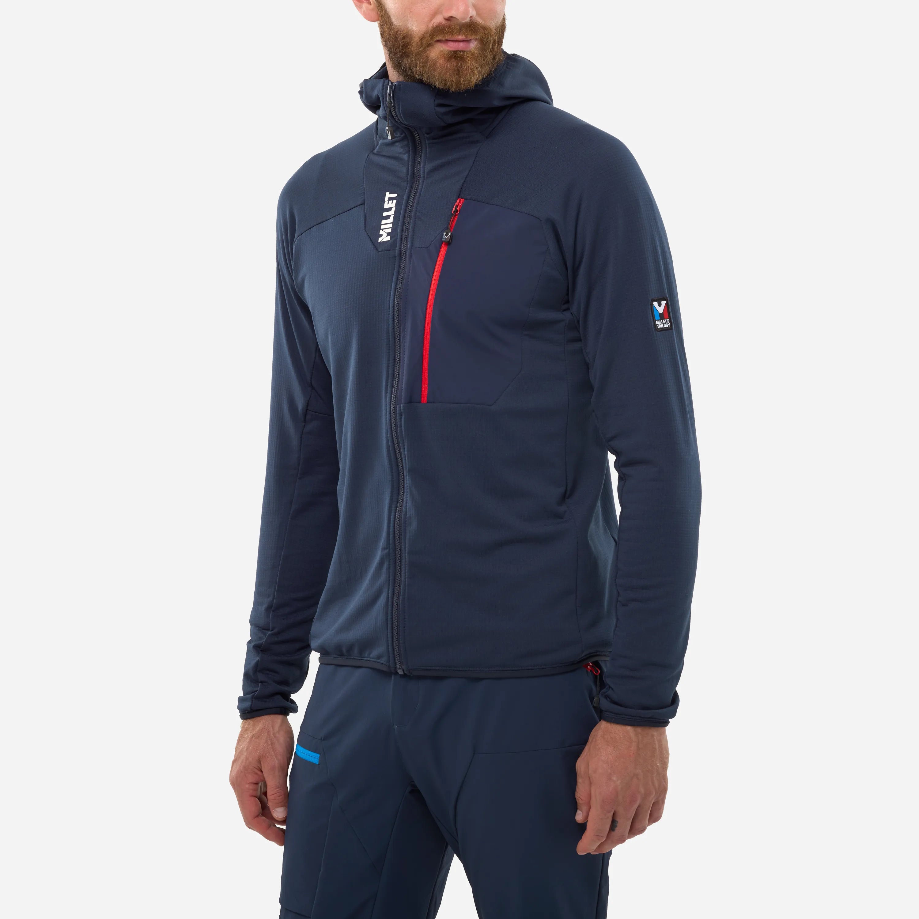 Trilogy Icon Lightgrid Hooded Man