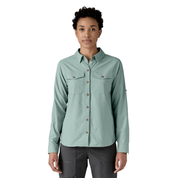Long-Sleeved Self Guided Sun Shirt Wmn