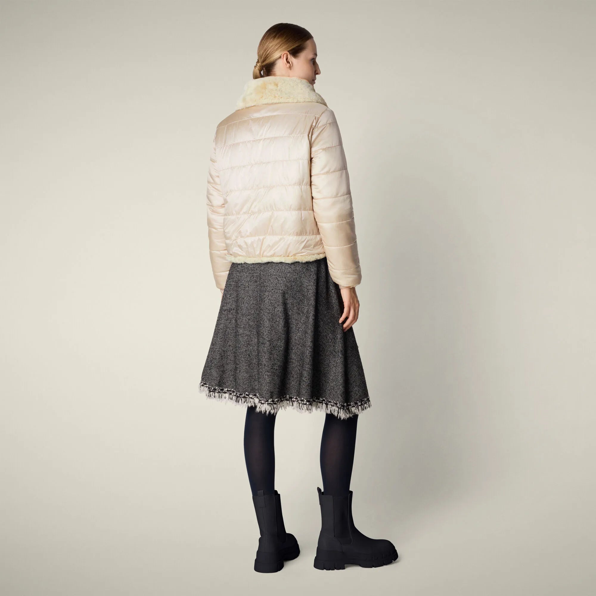 Jeon Reversible Faux Fur Jacket W