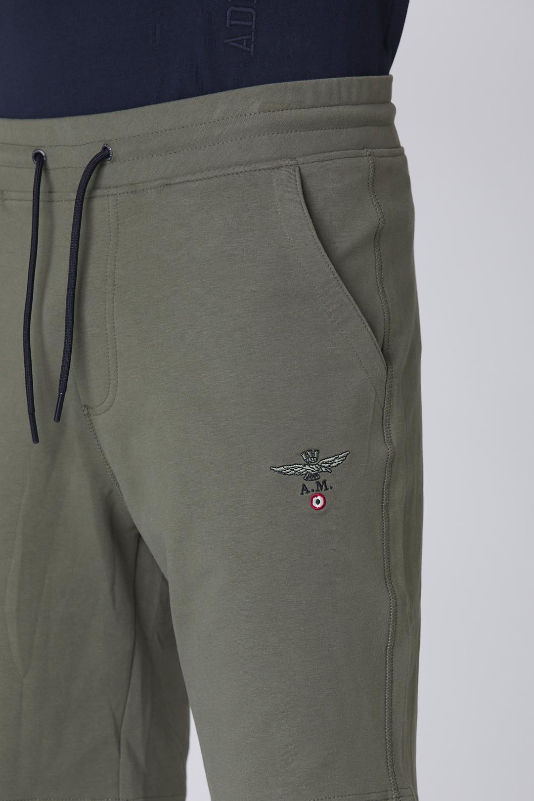 Sweatshirt Bermuda Shorts With Logo