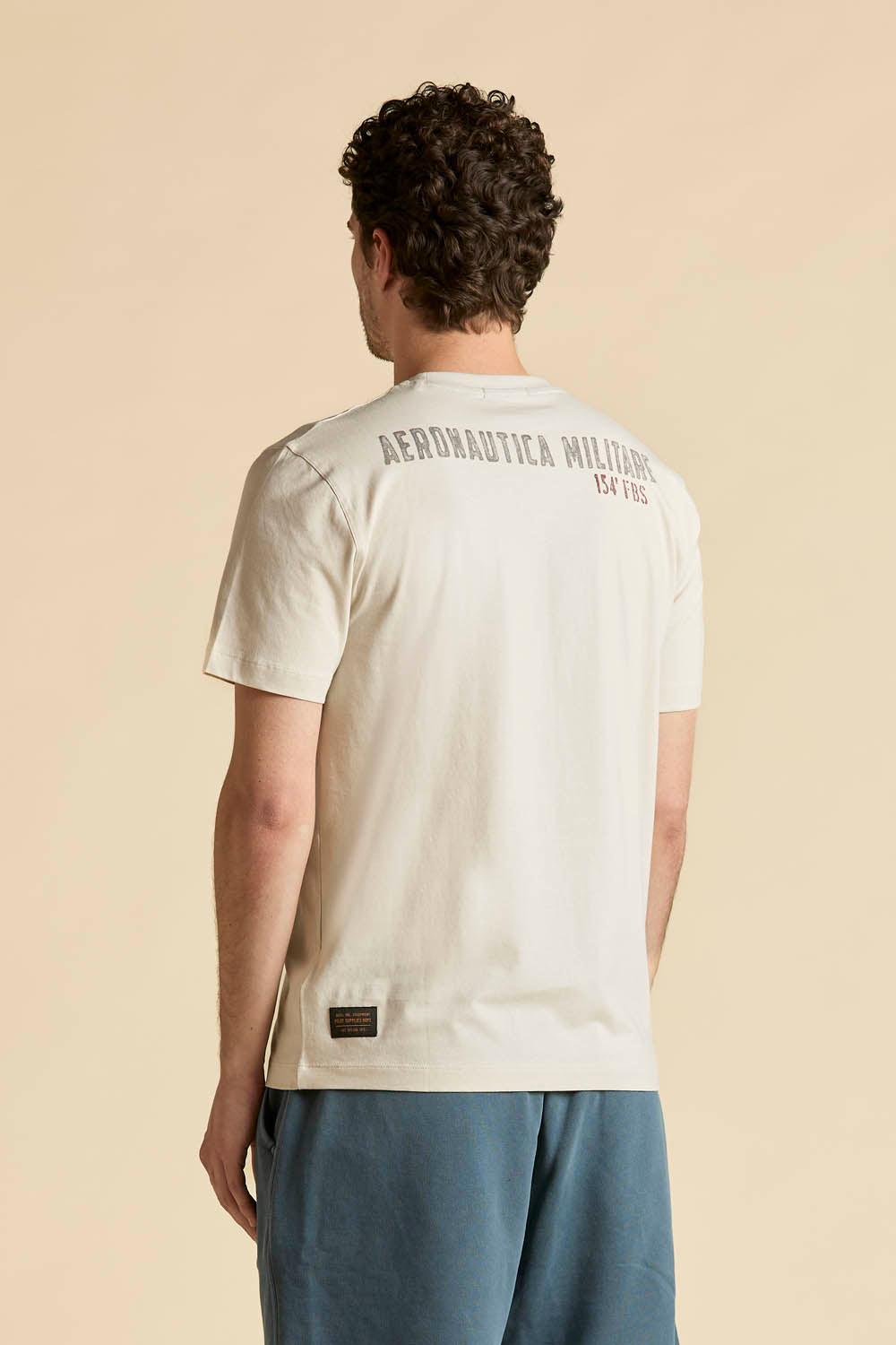 Cotton T-shirt Tornado-Printed Man
