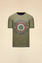 Cotton T-shirt With Tricolour Cockade Man