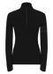 Turtleneck With Half Zip W