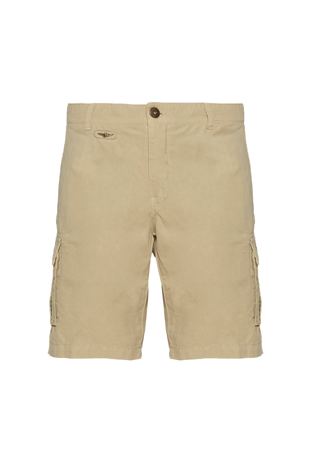 Cotton gabardine Bermuda shorts Men