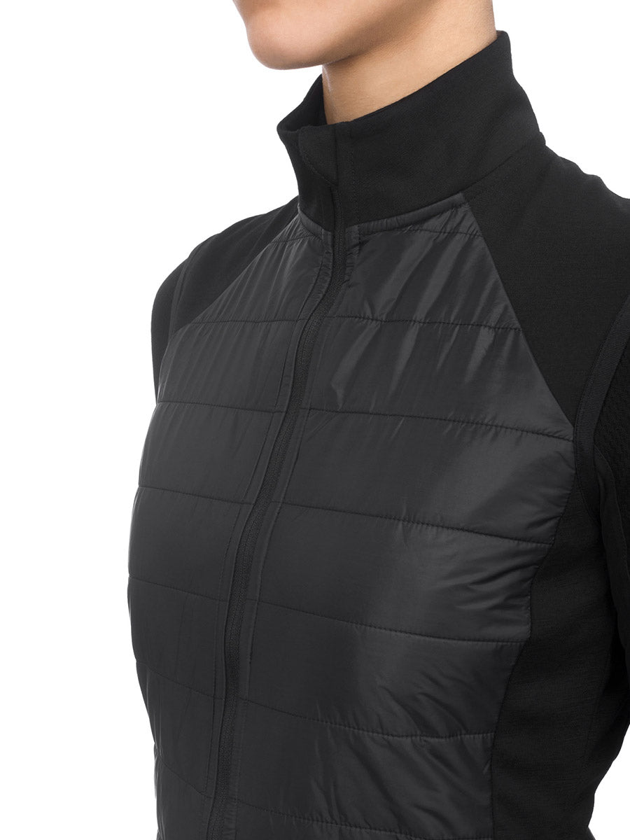 Iris Quilted Vest W