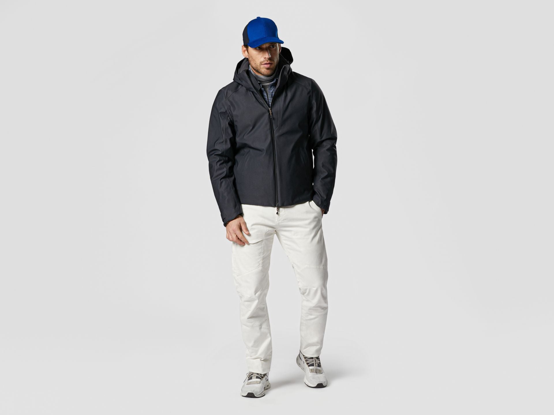 Balma Ski Jacket Graphite Grey Man  | BOTËGHES LAGAZOI