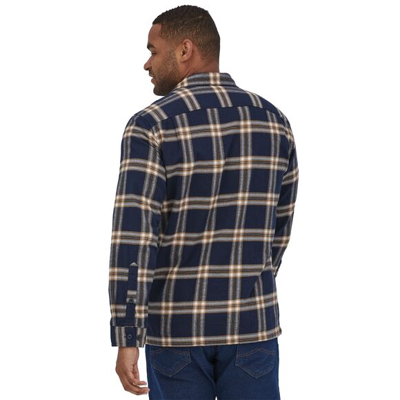 L/S Organic Cotton MW Fjord Flannel Shirt Men | BOTËGHES LAGAZOI