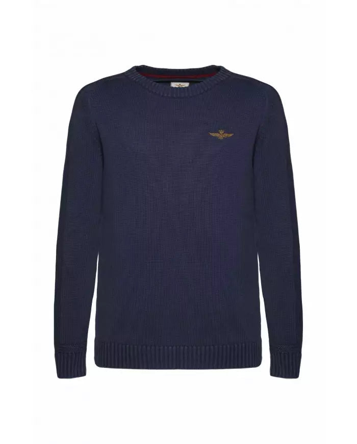 Cotton crewneck pullover